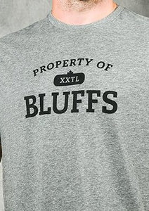 Men's Classic T-Shirt - Property of Bluffs - Graphite Heather