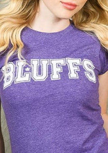 Ladies T-Shirt - Varsity - Purple Heather